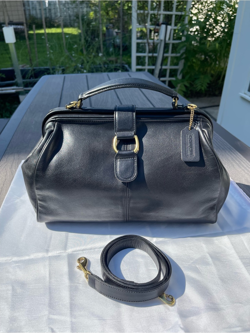 Vintage Coach Hudson Bag